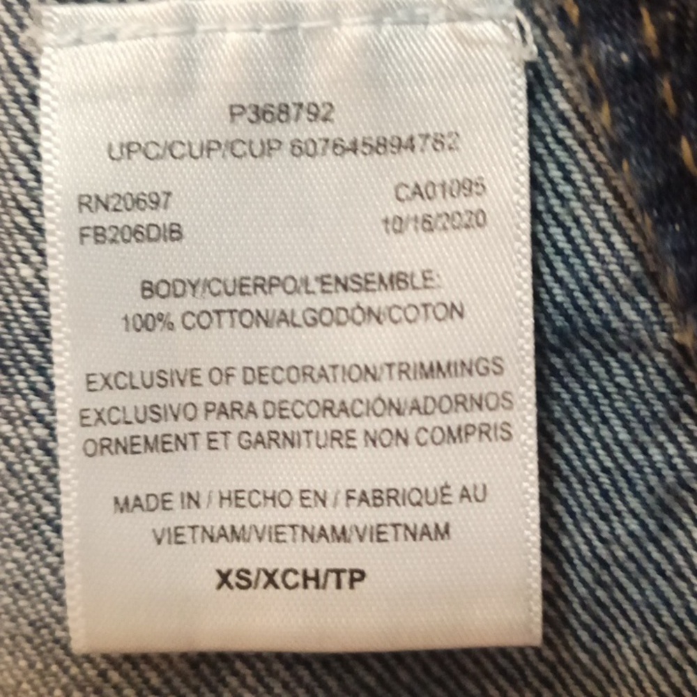 Dickies Red Tag Blue Denim Overalls. - Picture 9 of 10
